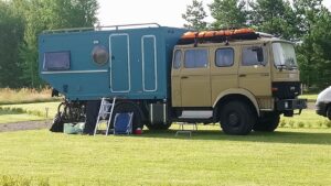 Solar Caravan Park - camper truck